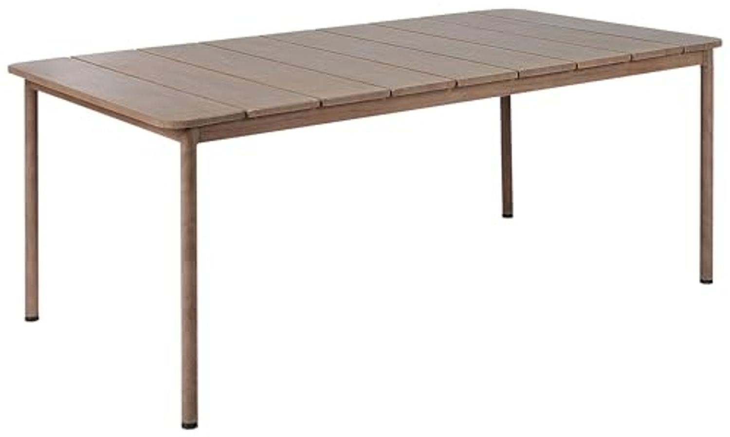 Beliani 'FLAVIA' Gartentisch, Metall braun Bild 1