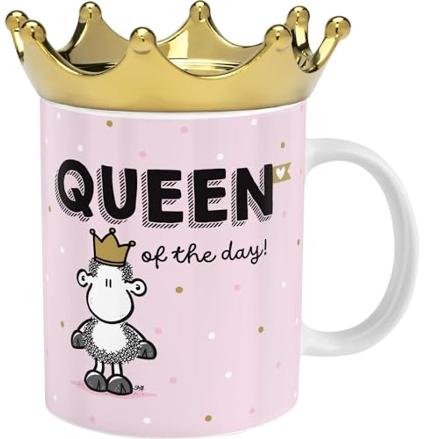Kaffeetasse Kaffeebecher Teetasse Tasse 50cl Sheepworld Queen 48946 Bild 1