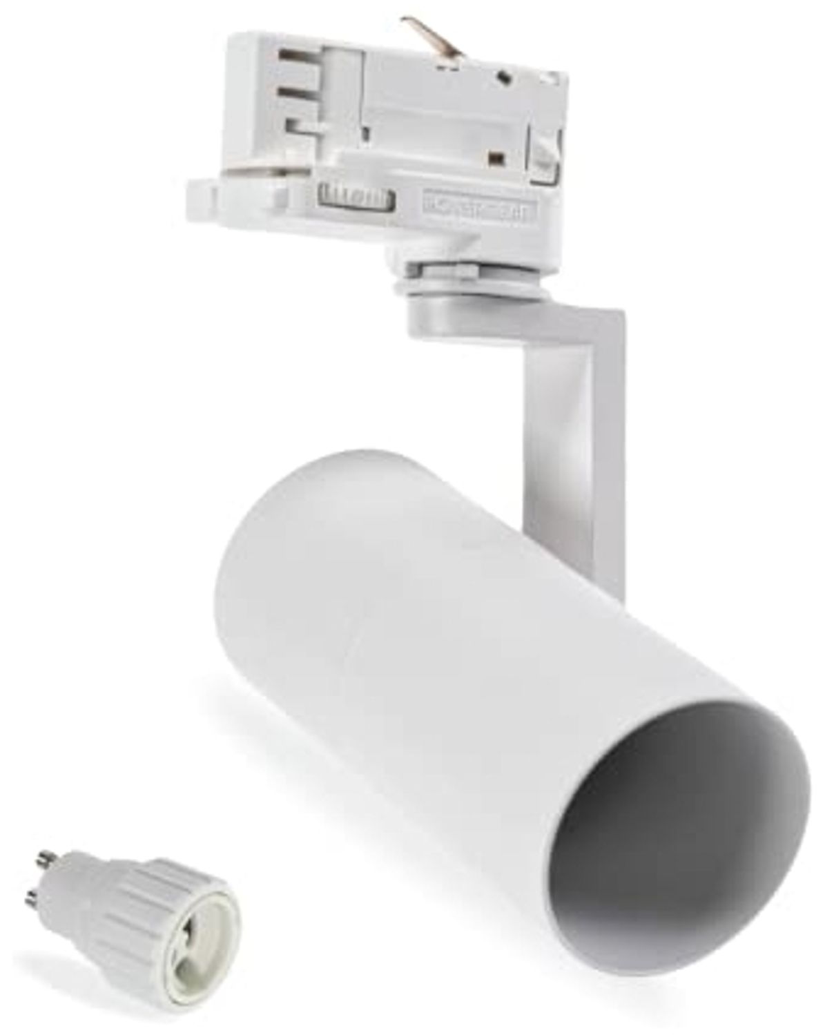 GU10 Strahler ''Madara Mini II'', 250V, IP20, 56,5x121x172mm, weiß Bild 1