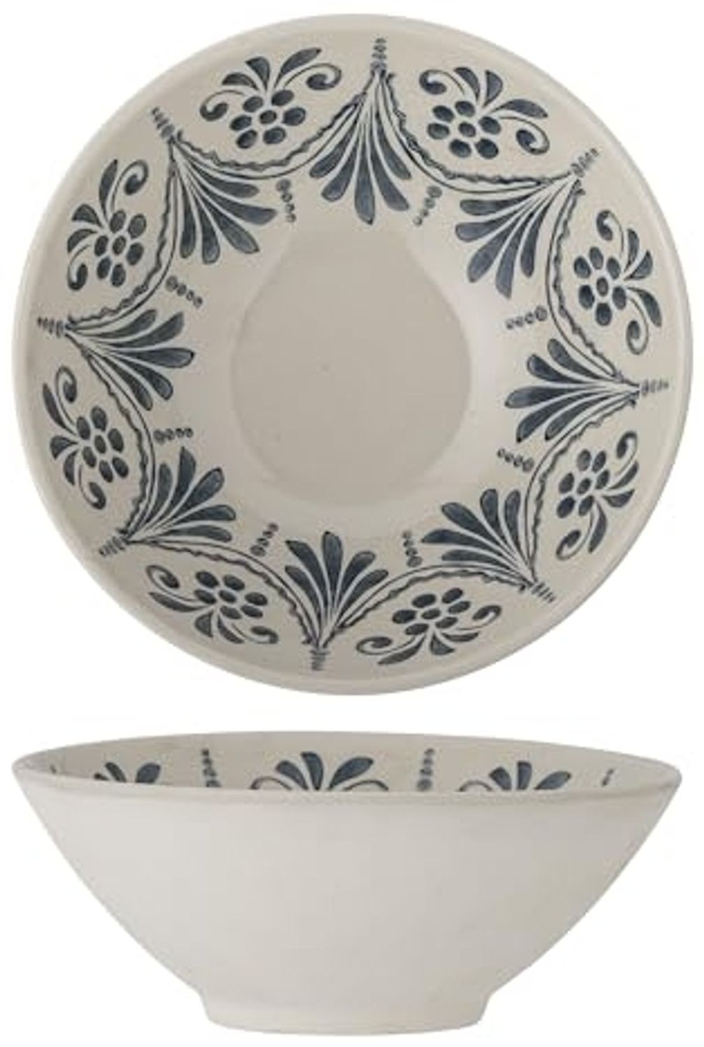 BLOOMINGVILLE Heikki Schale Blue Steingut Bild 1