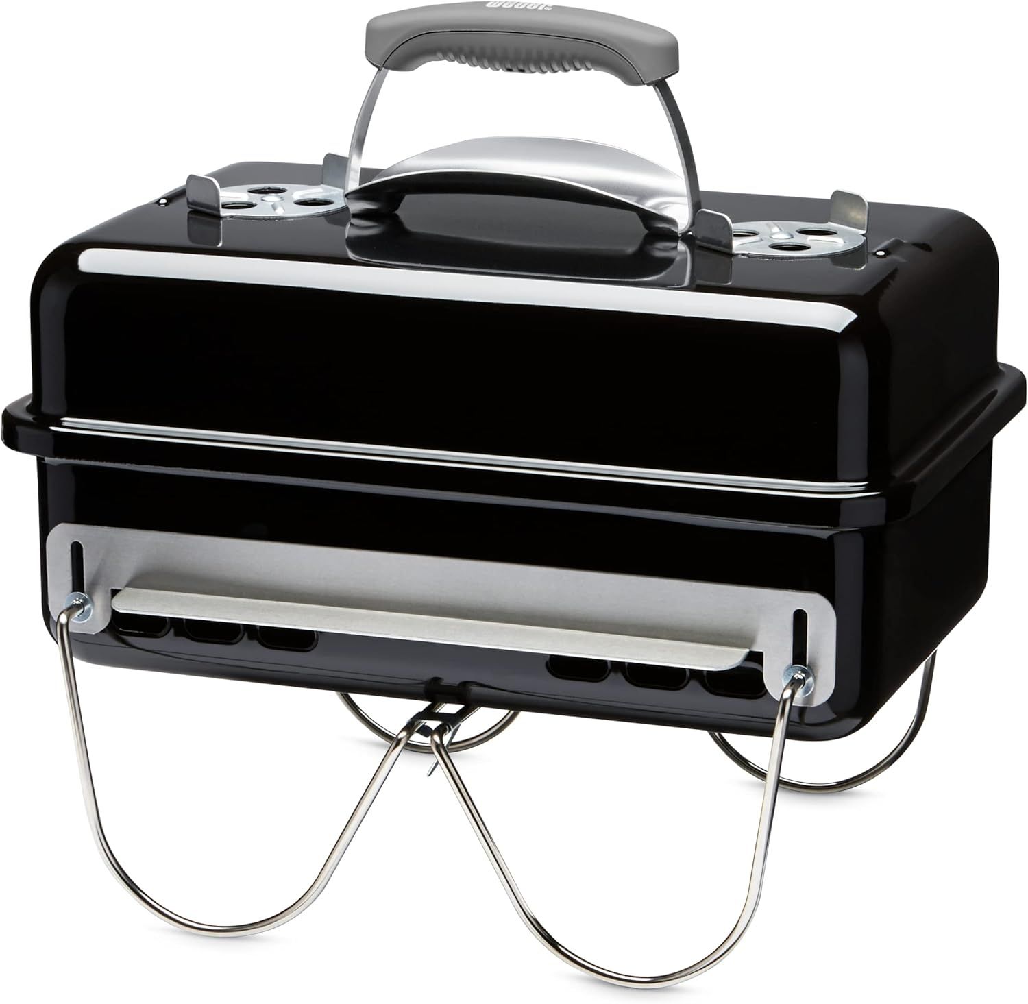 Weber 'Go Anywhere' Holzkohlegrill, Schwarz, 42 x 26 cm Bild 1