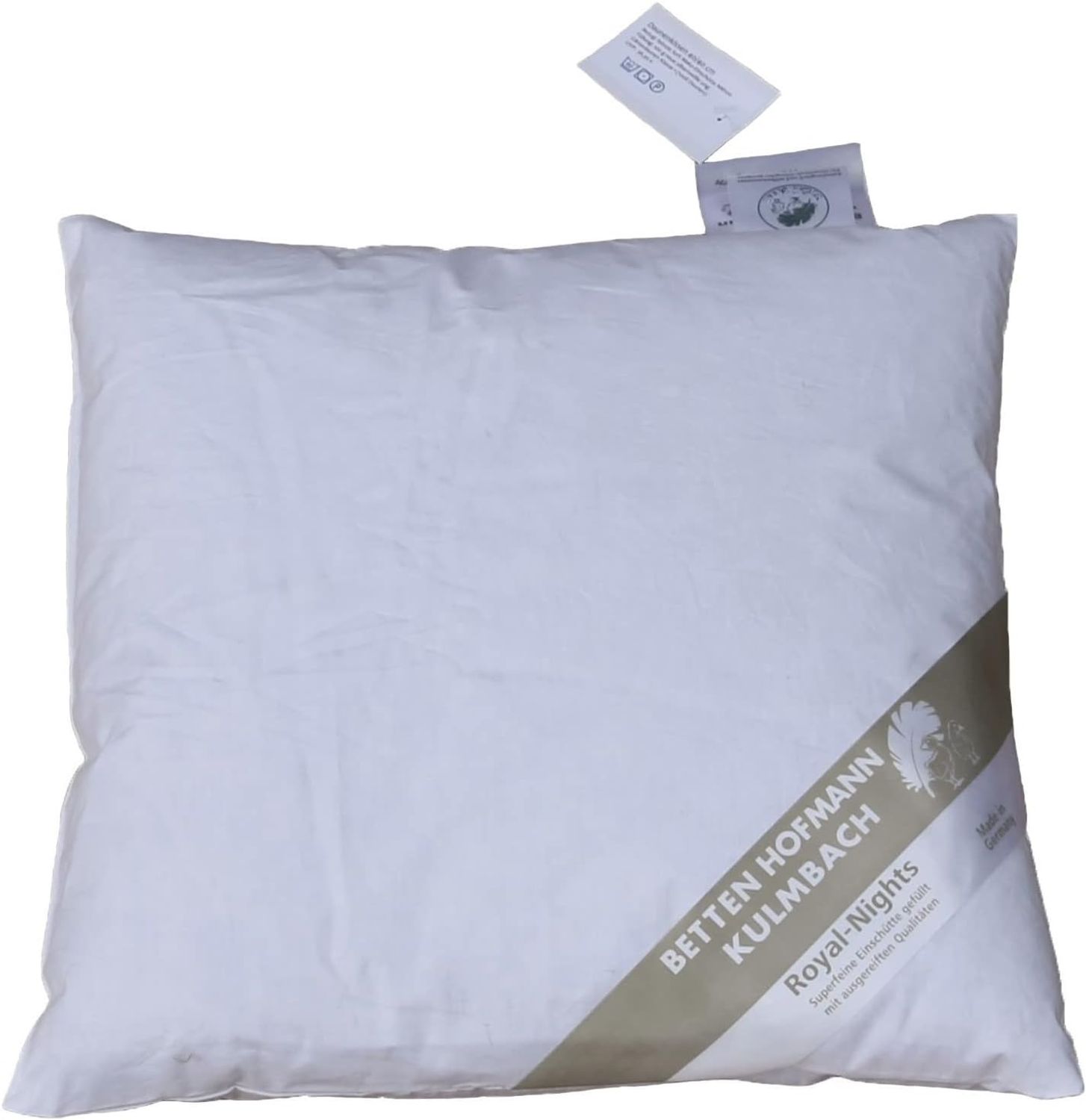 Betten Hofmann Daunenkissen Kopfkissen 40x40 Kuschelkissen 100% neue Daunen Kleinkissen Bild 1