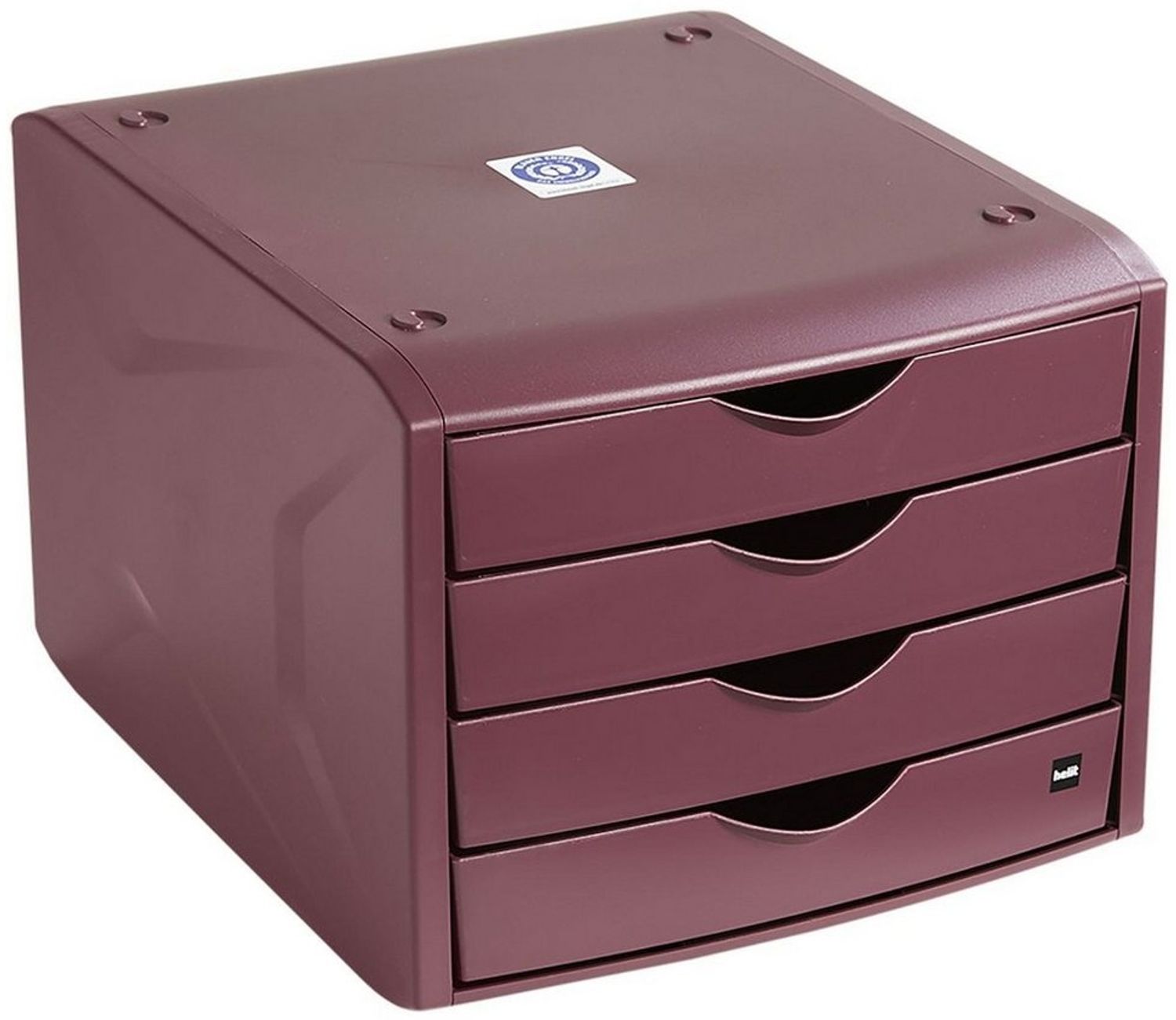 helit Schubladenbox H6429525 DIN A4 26,5 x 33,2 x 21,5 cm Bild 1