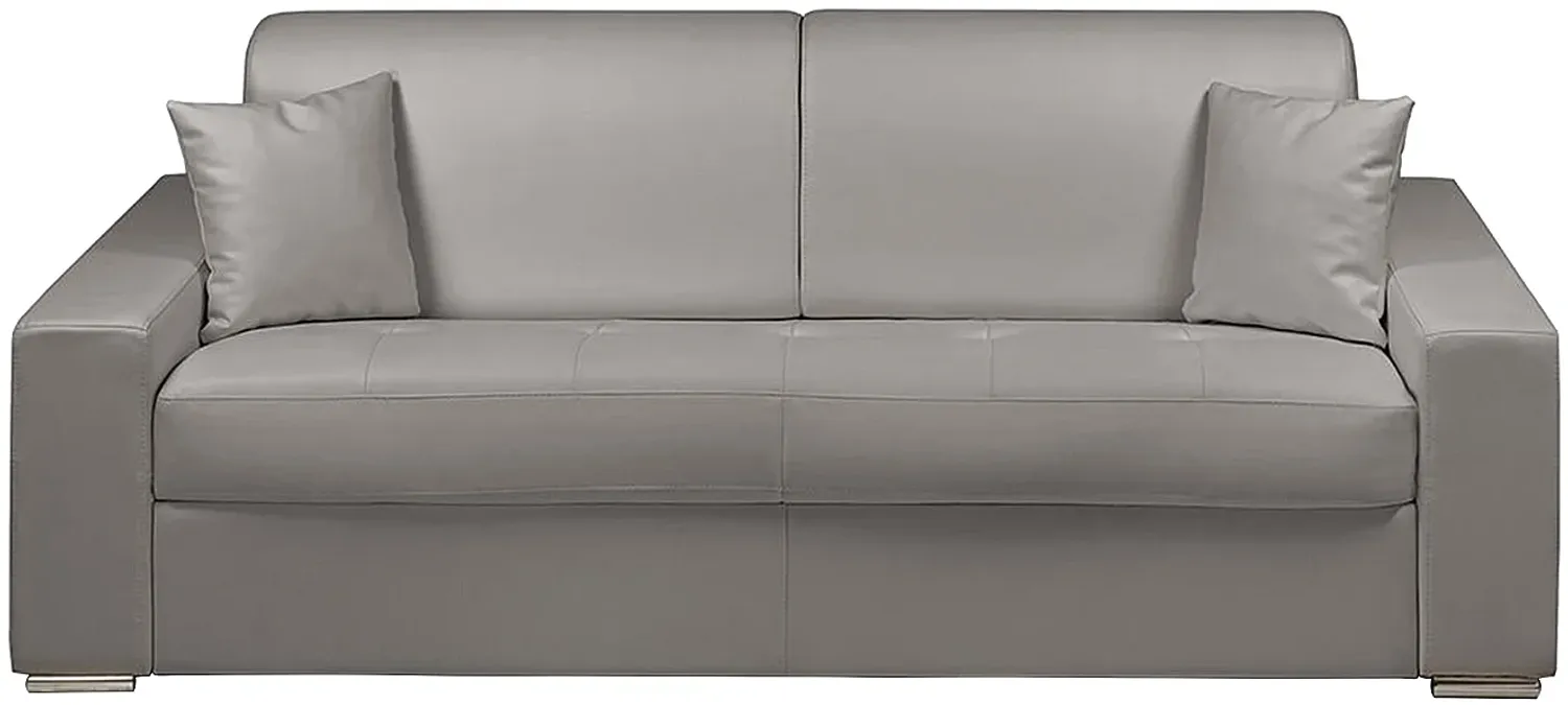 Schlafsofa 4-Sitzer EMIR - Grau - Liegefläche: 160 cm - Matratzenhöhe: 18 cm Bild 1