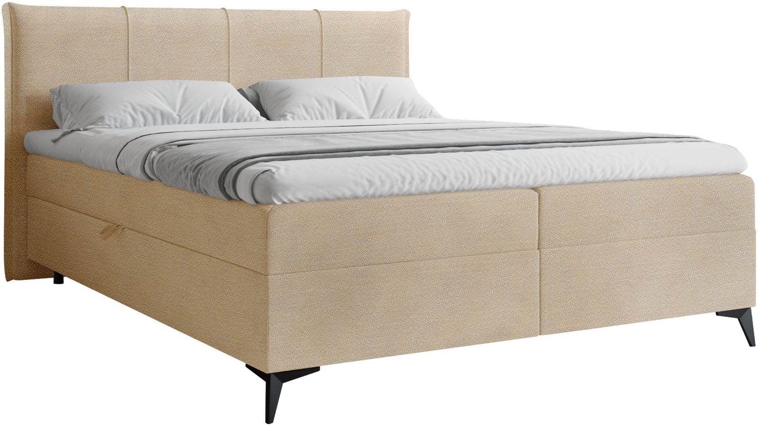 Boxspringbett Eco Bis (Farbe: Vibe 07, Größe: 180x200) Bild 1