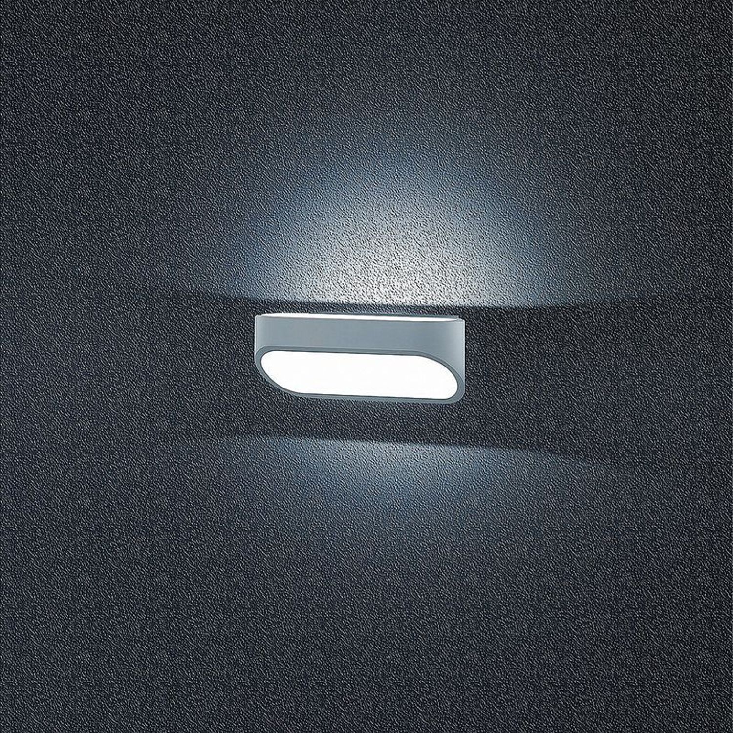Helestra CAPE LED Wandleuchte silbergrau - mattweiß A18310.46 Bild 1