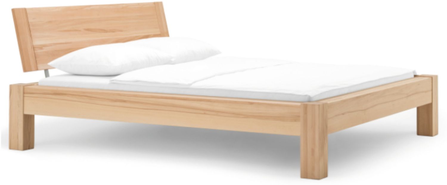 Dico Wildeiche Massivholz Bettrahmen Select Premium mit Kopfteil 305.00, durchgehende Lamelle Bild 1