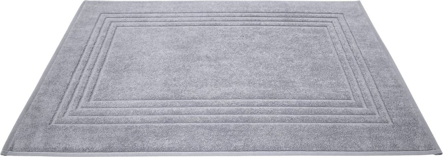 Dyckhoff Badematte Siena, Höhe 3 mm, beidseitig nutzbar, Baumwolle, rechteckig, 2er-Set, 2er Set Bild 1
