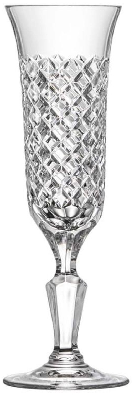 Sektglas Kristall Karo clear (22 cm) Bild 1