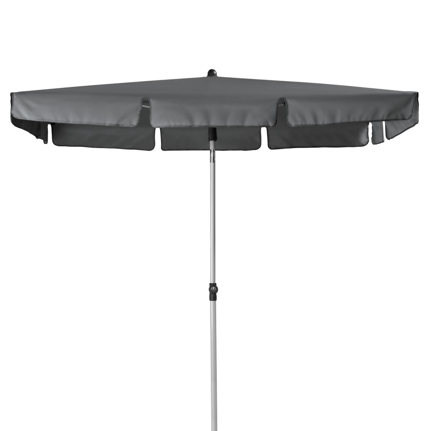 Doppler Balkonschirm Rechteckschirm 180 x 120 cm Anthrazit Bild 1