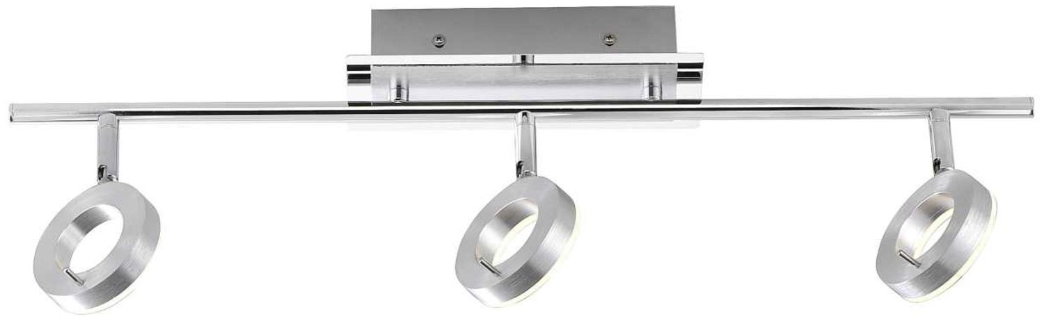 SILEDA Paul Neuhaus Deckenleuchte, aluminium matt 3xLED-Board 6W 3000K Badleuchte, IP44 Bild 1