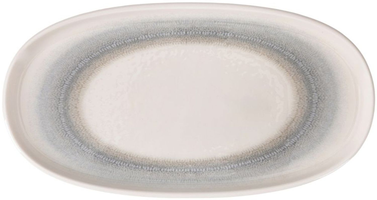 COMAS NEPTUNE ovaler Teller 30 cm, 6 Stück, Porzellan Bild 1