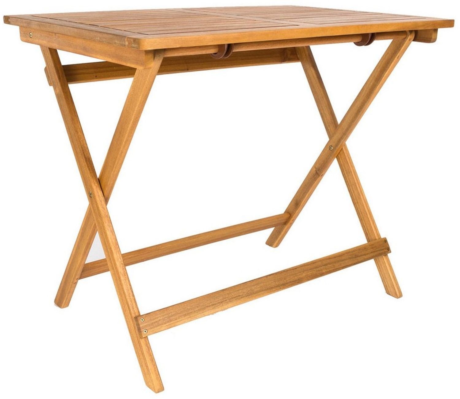 Balkontisch Akazie 80 x 60 cm Klapptisch SKARA 60378334 Bild 1
