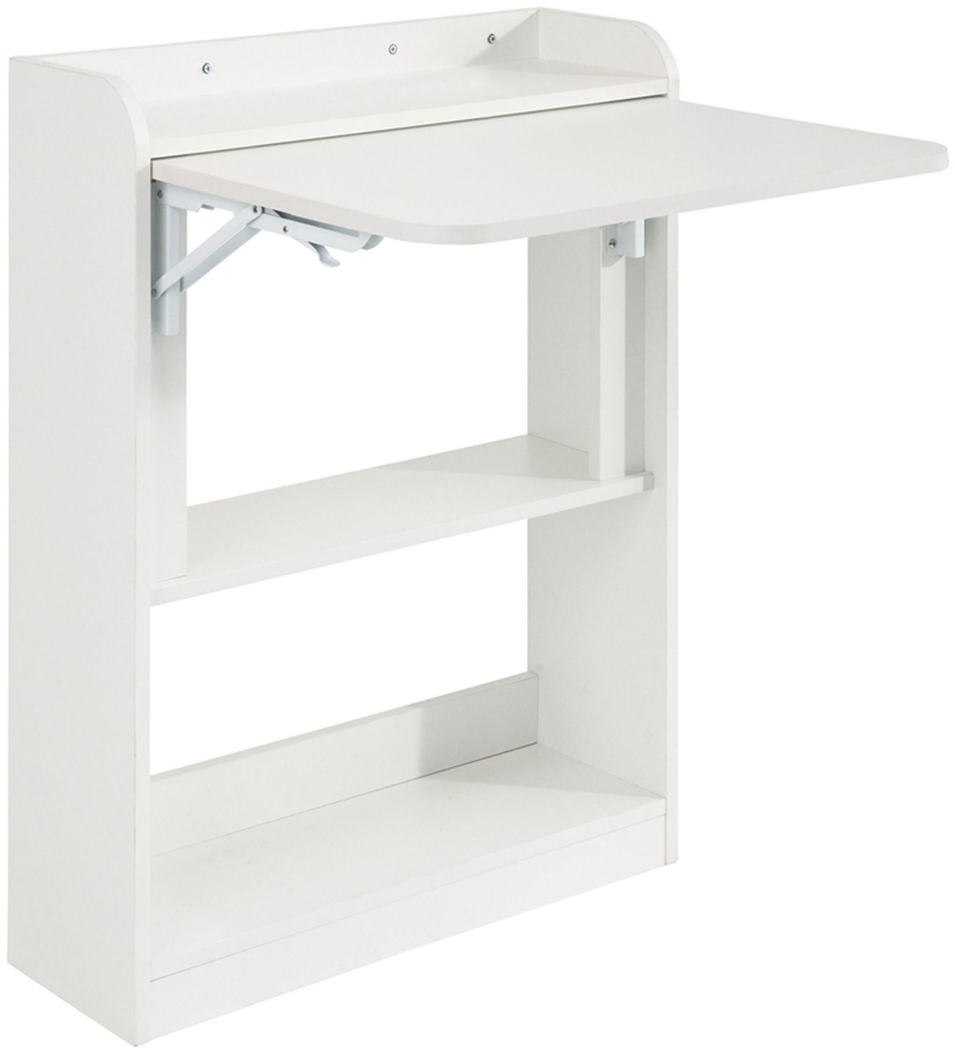 SoBuy FWT92-W Schreibtisch, Spanplatte, Melamin, Weiß, 61 x 82 x 37 cm Bild 1