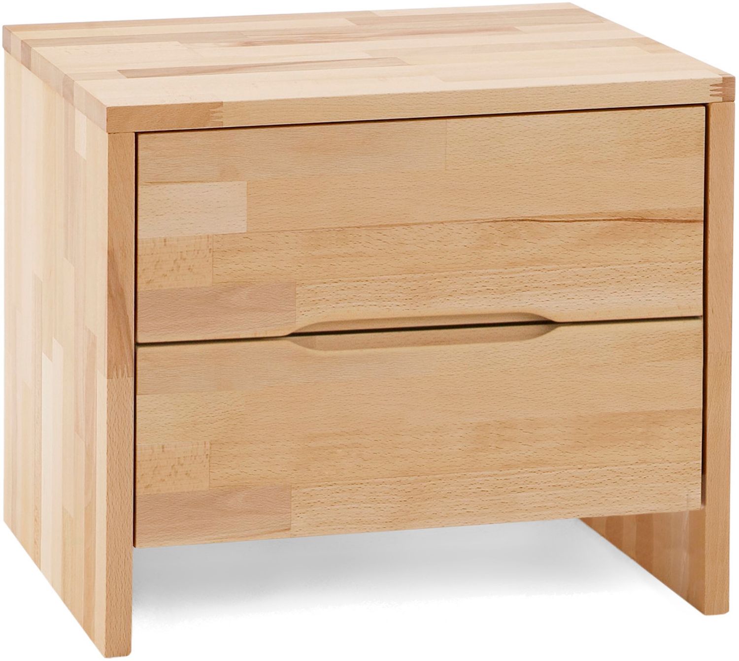 Dico Buche Kernbuche Massivholz Nachttisch Beistelltisch 960.77 Bild 1