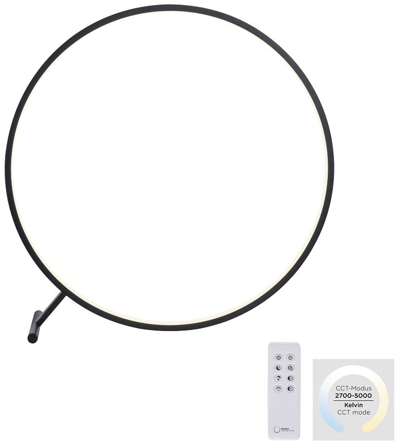 Paul Neuhaus 319-18 LED Stehleuchte Hula schwarz CCT Bild 1