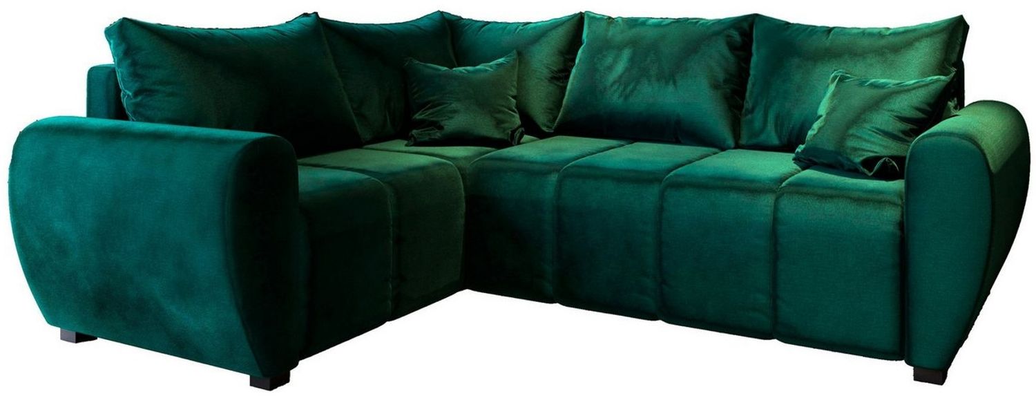 Masseno Ecksofa MADISON mit Schlaffunktion L-Form, Sofa mit Bettkasten Bild 1