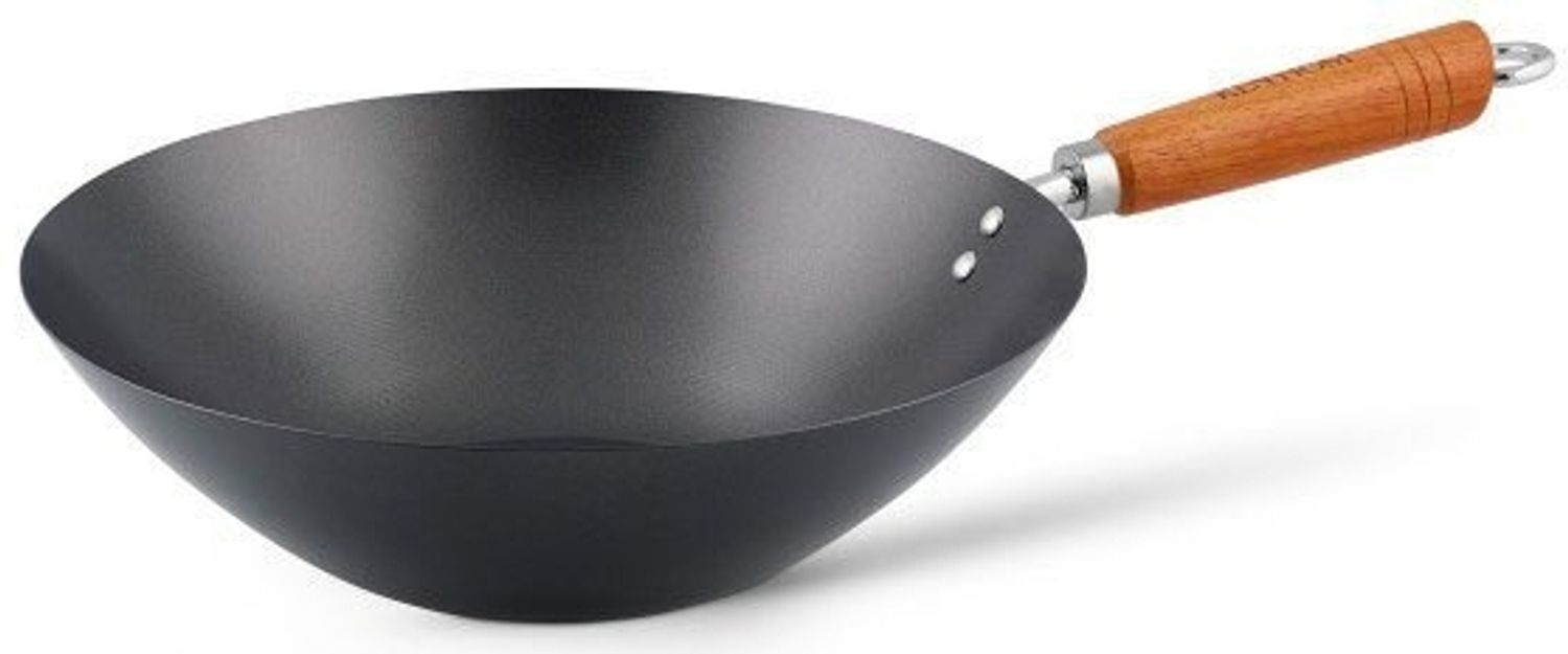 KEN HOM Non-Stick wok with wooden handle Bild 1