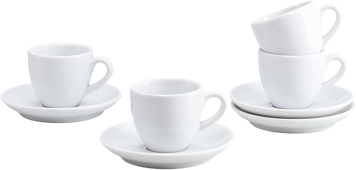 Bistrot Weiss, Espresso Set 8-tlg (mo) Bild 1