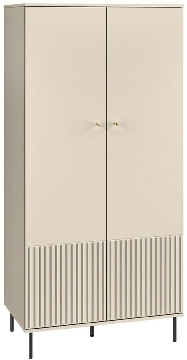 Marmex Möbel Kleiderschrank Sophie 01 zweitüriger Kleiderschrank mit Kleiderstange Bild 1
