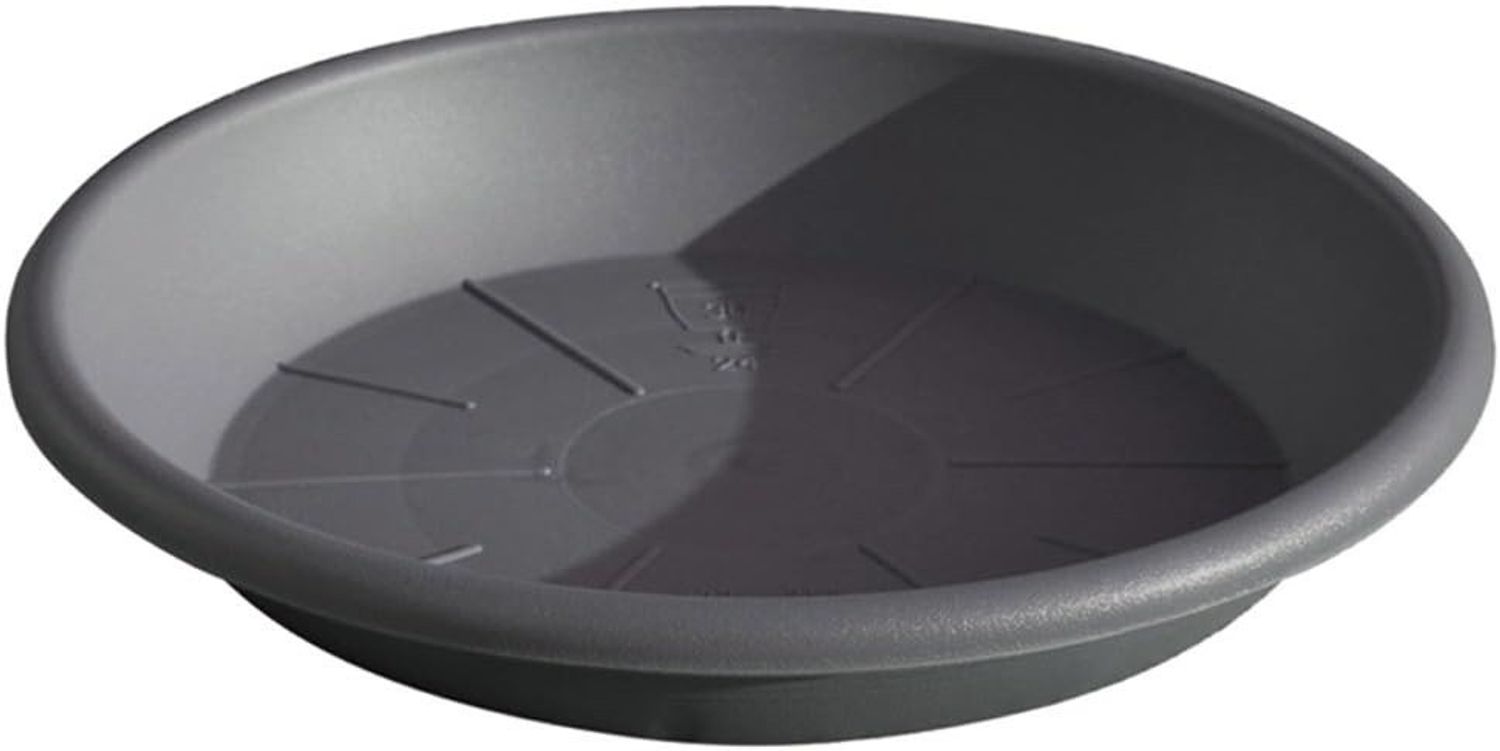 euro3plast Blumentopfuntersetzer Untersetzer Medea Durchmesser 32 cm, anthrazit, 1-tlg. Bild 1