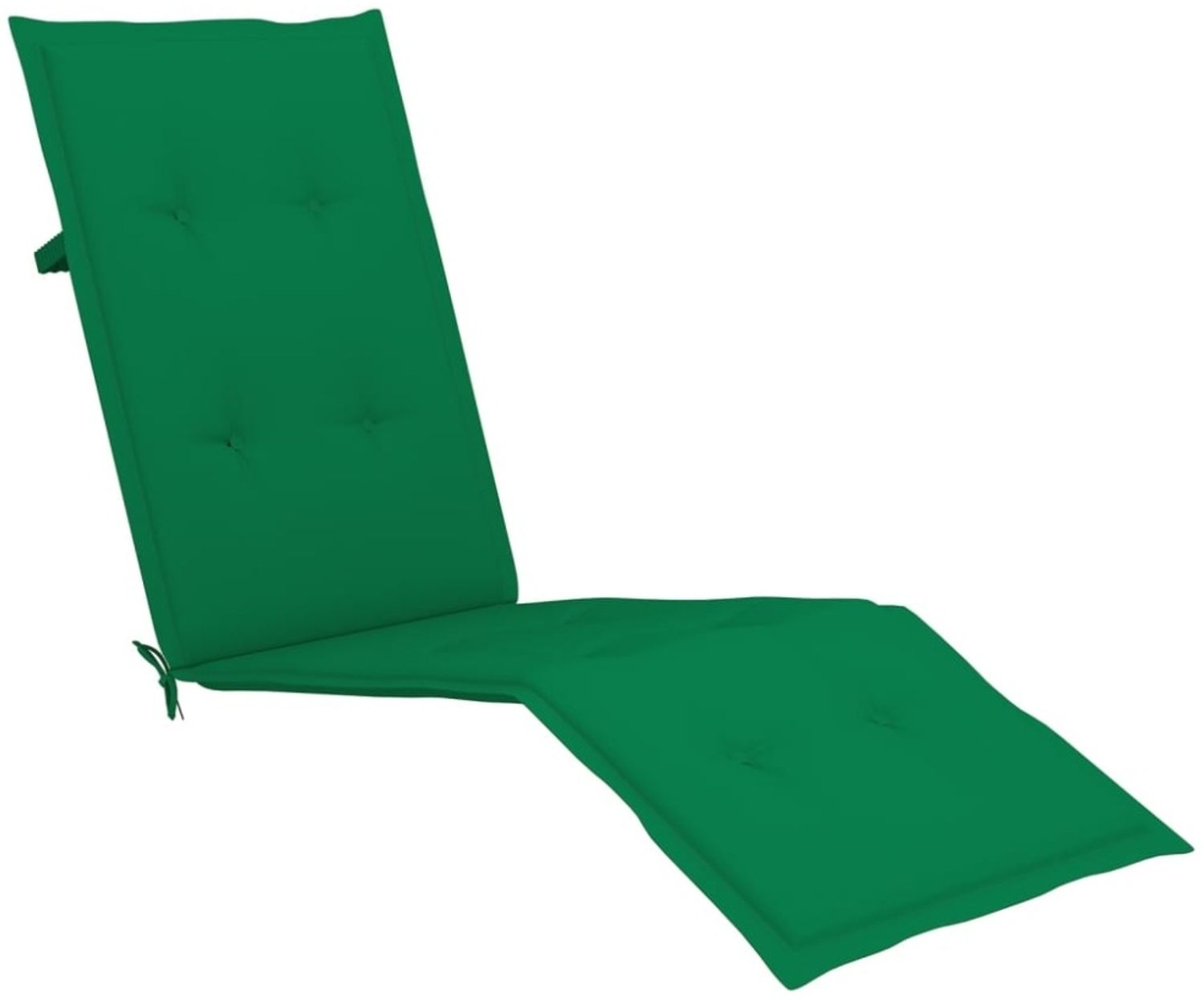 vidaXL '314178' Liegestuhl-Auflage, Oxford-Gewebe, grün, (75+105) x 50 x 4 cm Bild 1