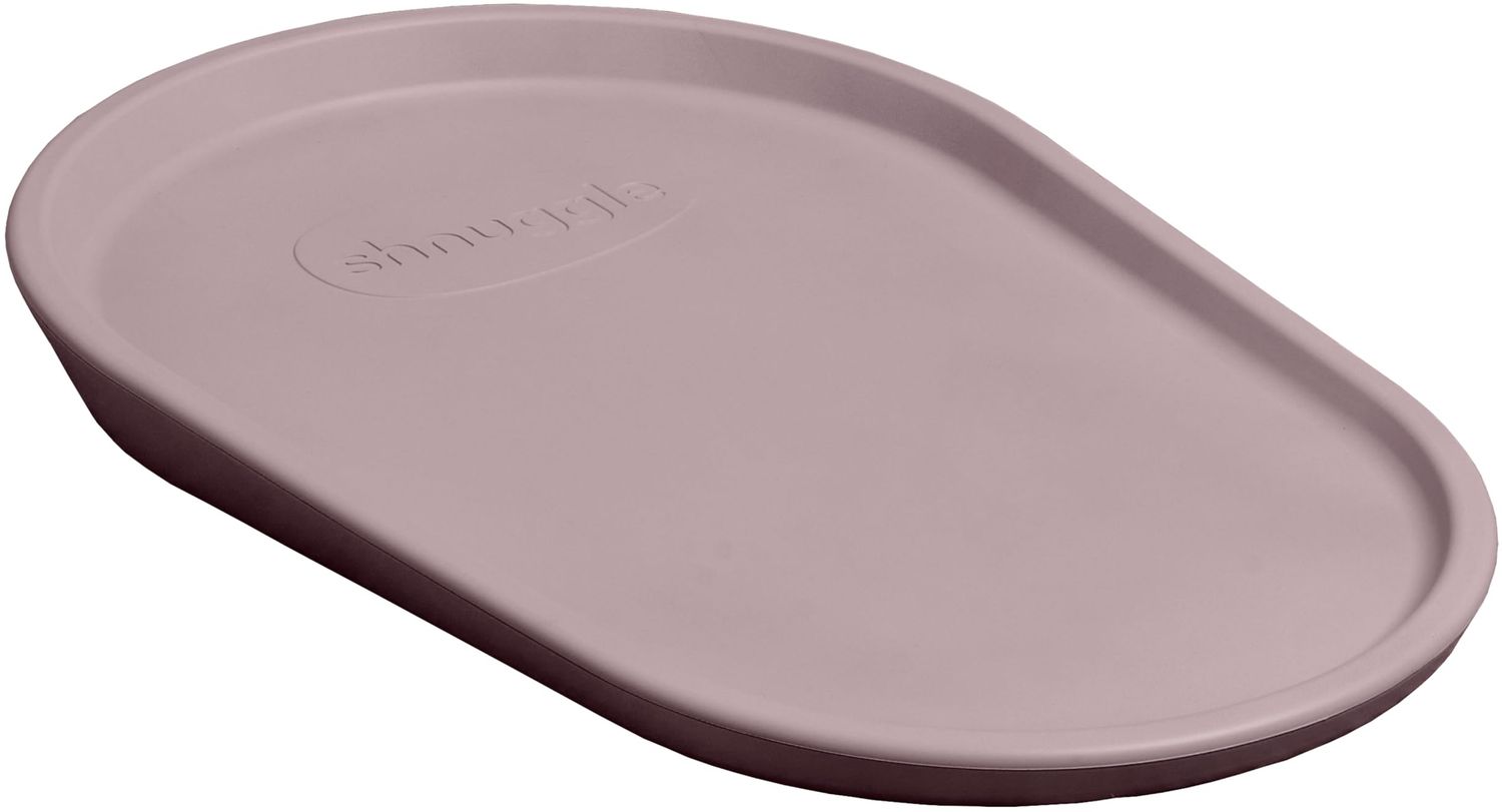 Shnuggle Squishy Baby-Wickelunterlage, weiches und warmes Schaumstoff-Material ist schöner für Babys, perfekt für Windeln/Windelwechsel, rutschfest, leicht zu reinigen, abwischbar, Blütenrosa Bild 1