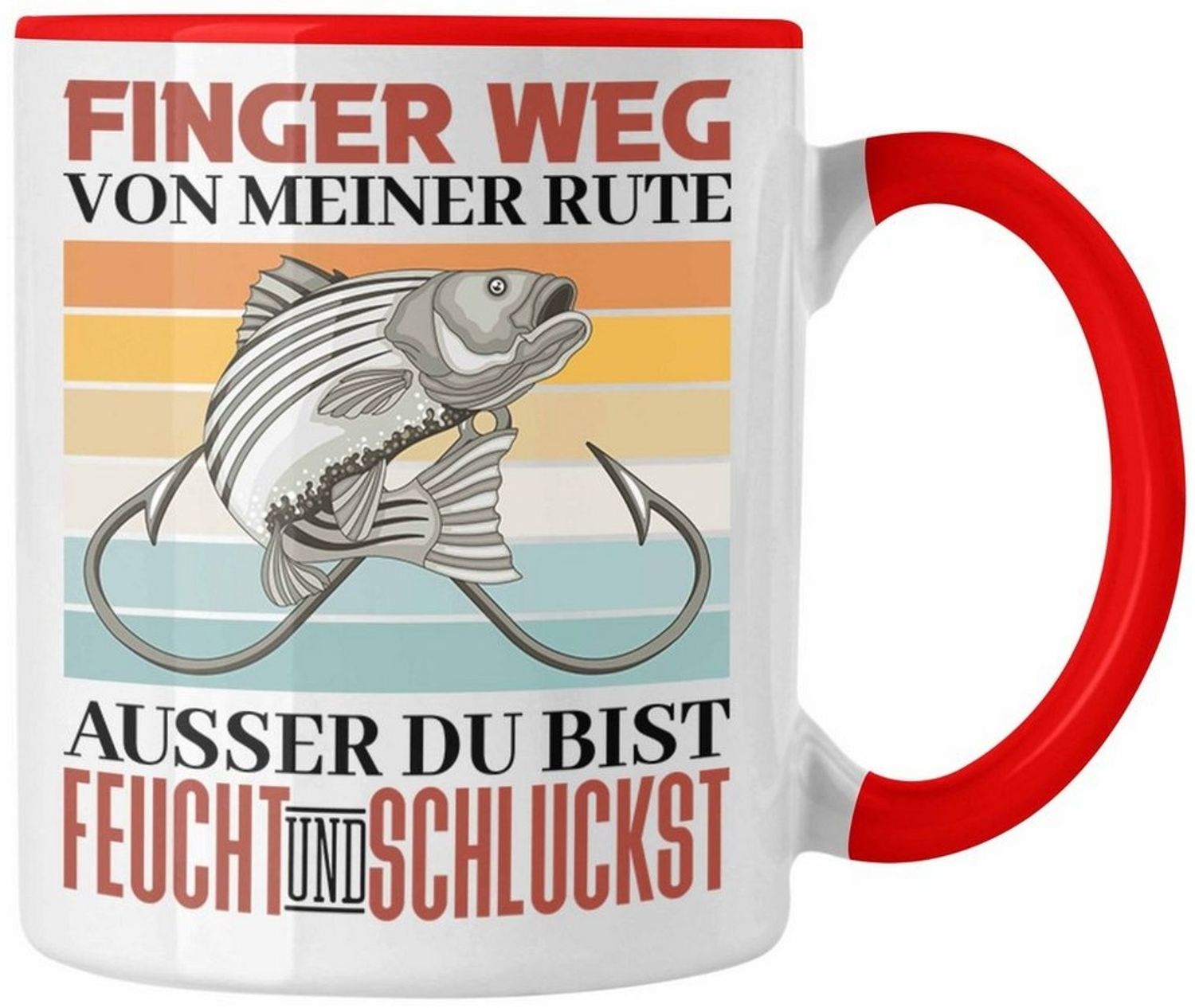 Trendation Tasse Versauter Angler Spruch Tasse Geschenk Männer Angeln Fischer Geschenki Bild 1