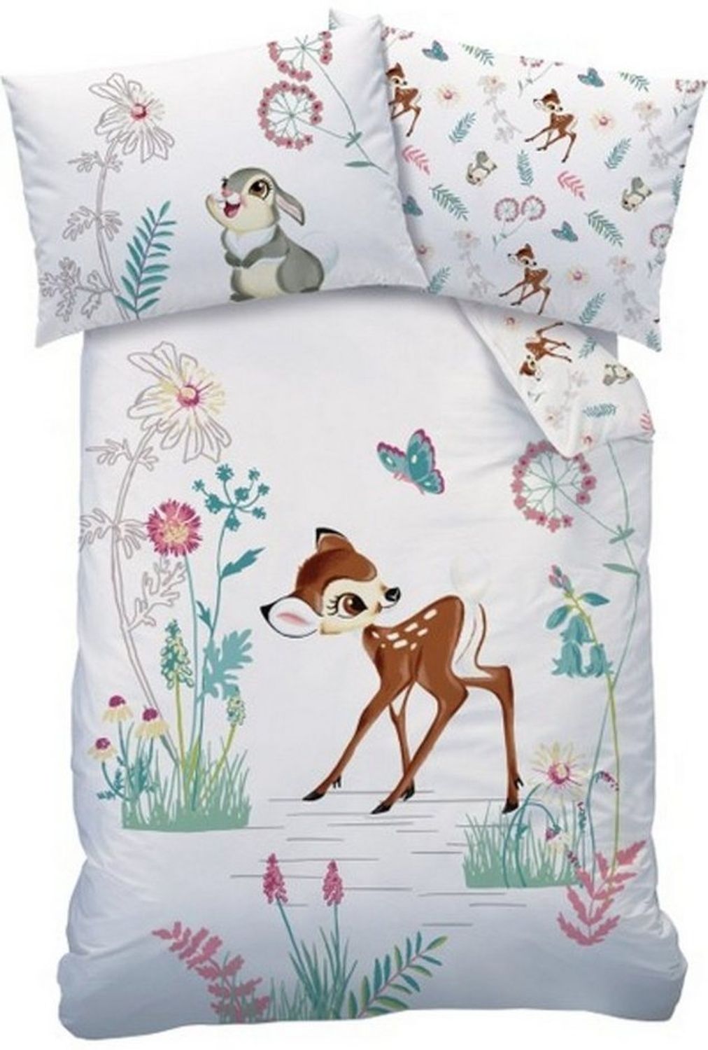 Baby Bettwäsche 'Disney Bambi' 100x135 cm Bild 1