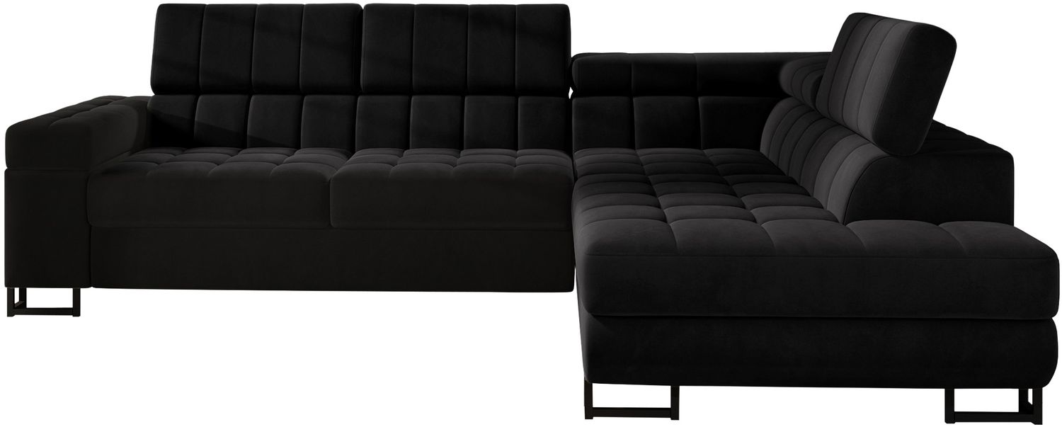 Ecksofa Laris (Farbe: Magic Velvet 2219, Seite: Rechts) Bild 1
