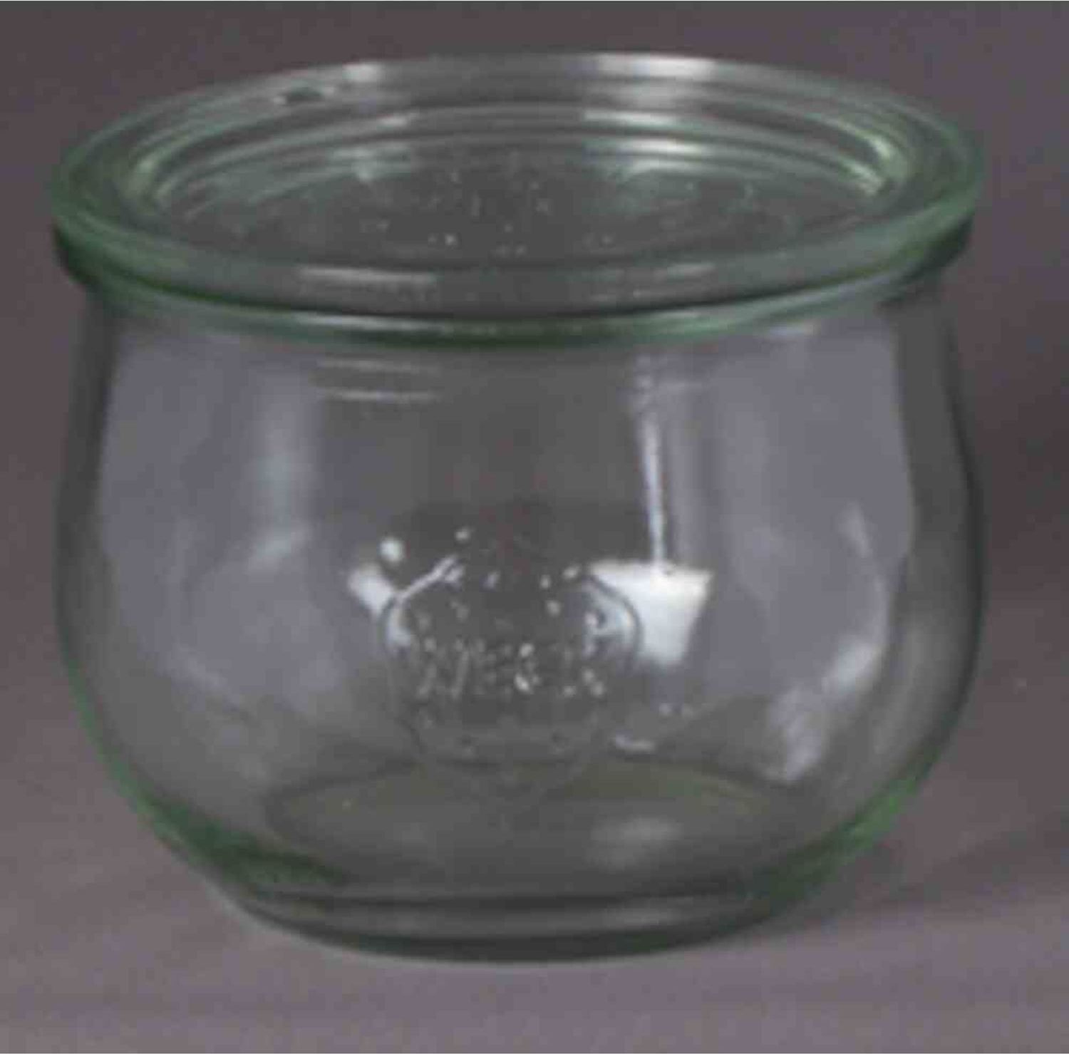 Tulpe-Glas "Cucinare" Rundrand 580 ml Weck-Glas, Rundrand-Deckel Bild 1
