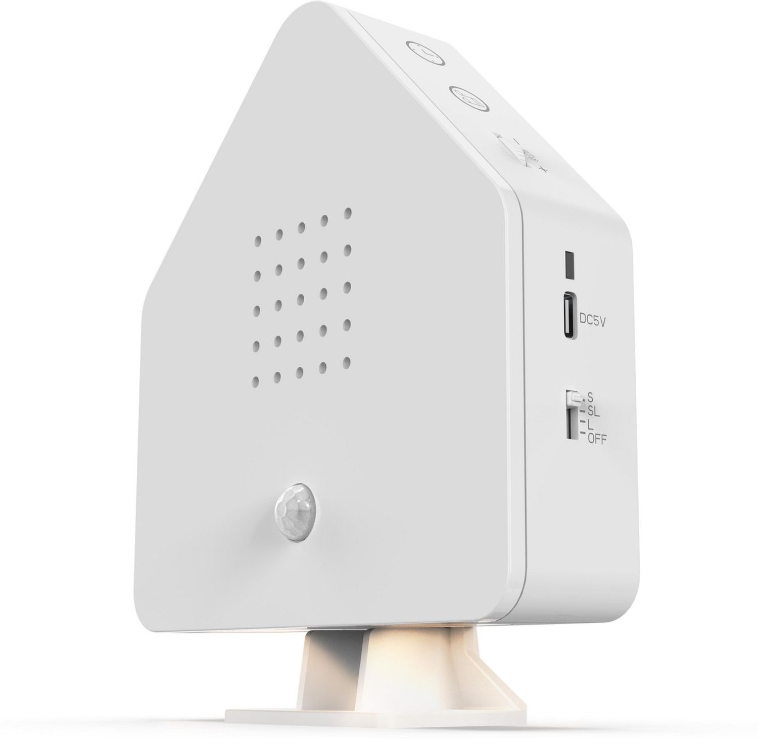 Northpoint LED Dekolicht Naturgeräuschebox Vogelzwitscher Bewegungsmelder Licht Aufladbar Bild 1