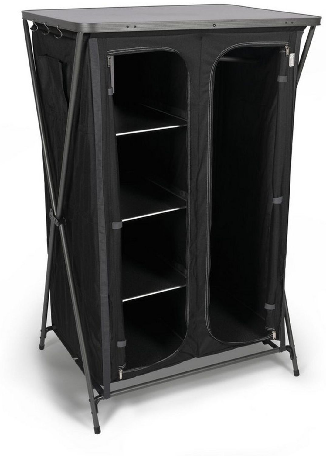 Kampa Dometic Campingschrank Maddie Wardrobe 4 Einlegeböden und Kleiderstange, mit Tragetasche Bild 1
