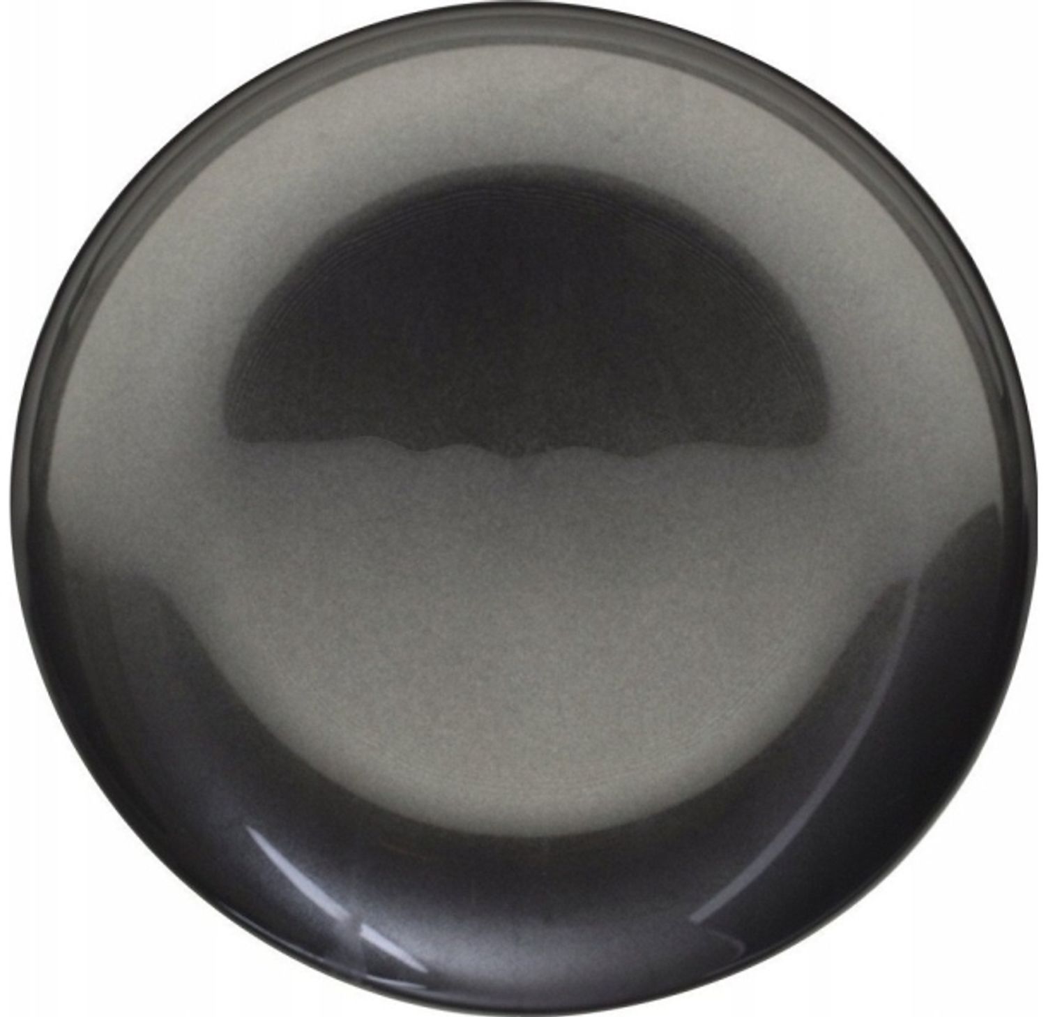 Secret de Gourmet Dessertteller ANIA BLACK Glas Ø 21 cm schwarz Bild 1