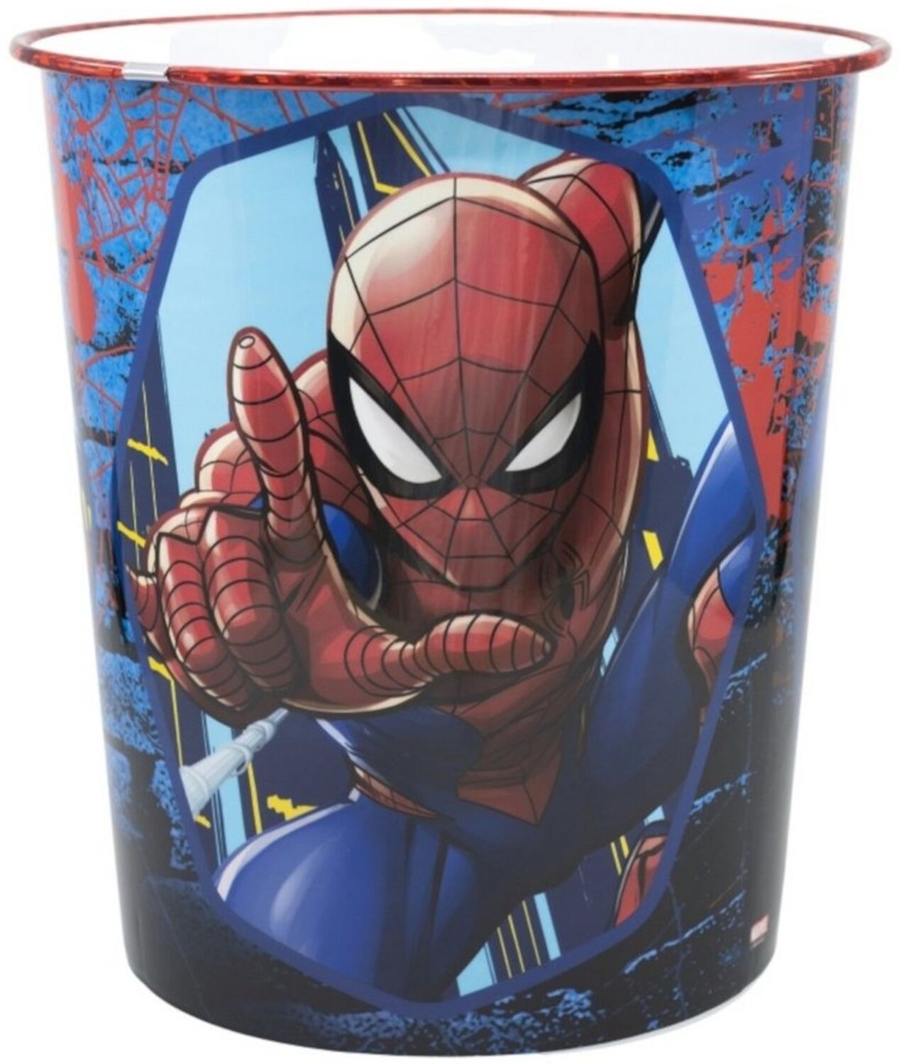 Storline Papierkorb Kinder Papierkorb Mülleimer Kunststoff Abfalleimer, Minnie Maus Peppa Pig Frozen PAW Patrol Spiderman Avengers Bild 1
