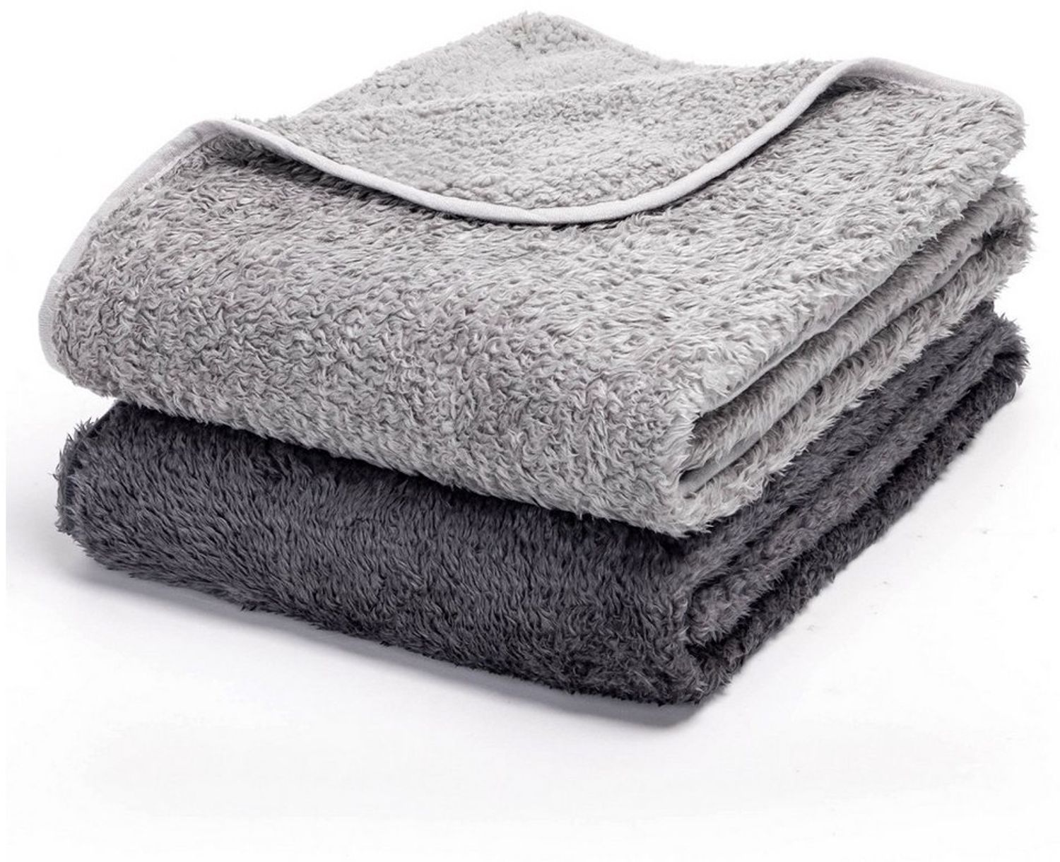 nobleza Tierdecke 2 x Hundedecke Fleece Weiche Fleecedecke Waschbar Katzendecke Bild 1