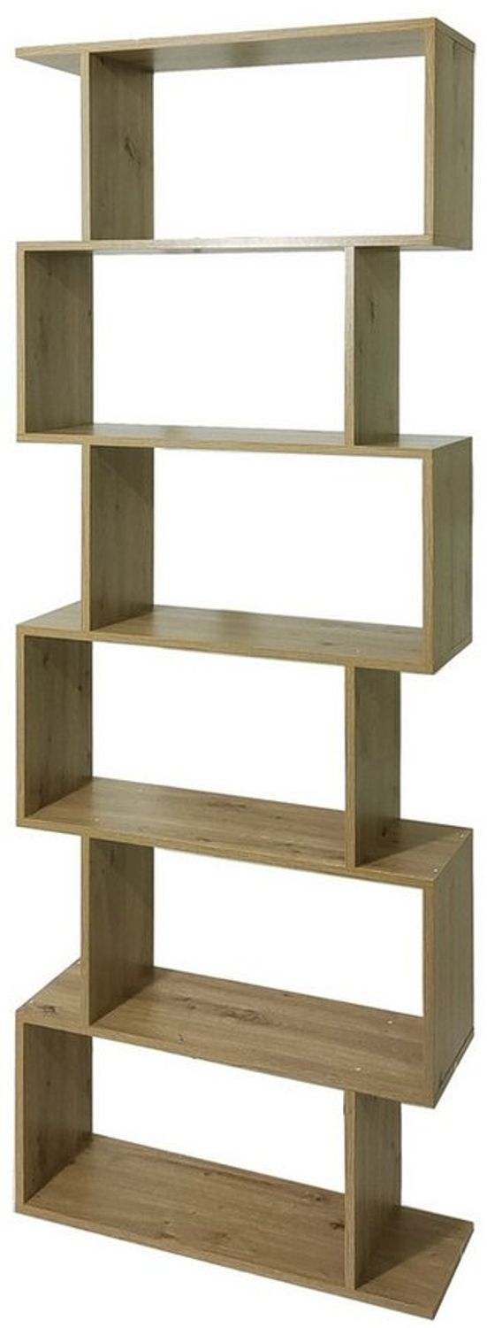 HTI-Living Bücherregal Regal 70x189 Thekla Artisaneiche, Stück 1-tlg, Standregal mit 6 Fächern Raumteiler Bild 1