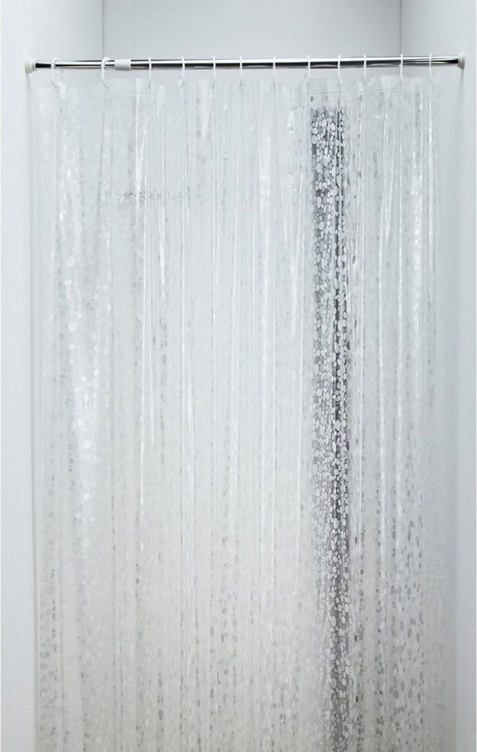 Kleine Wolke Klemmstange, ausziehbar, ohne Bohren, Aluminium, Teleskopstange für Duschvorhänge Bild 1
