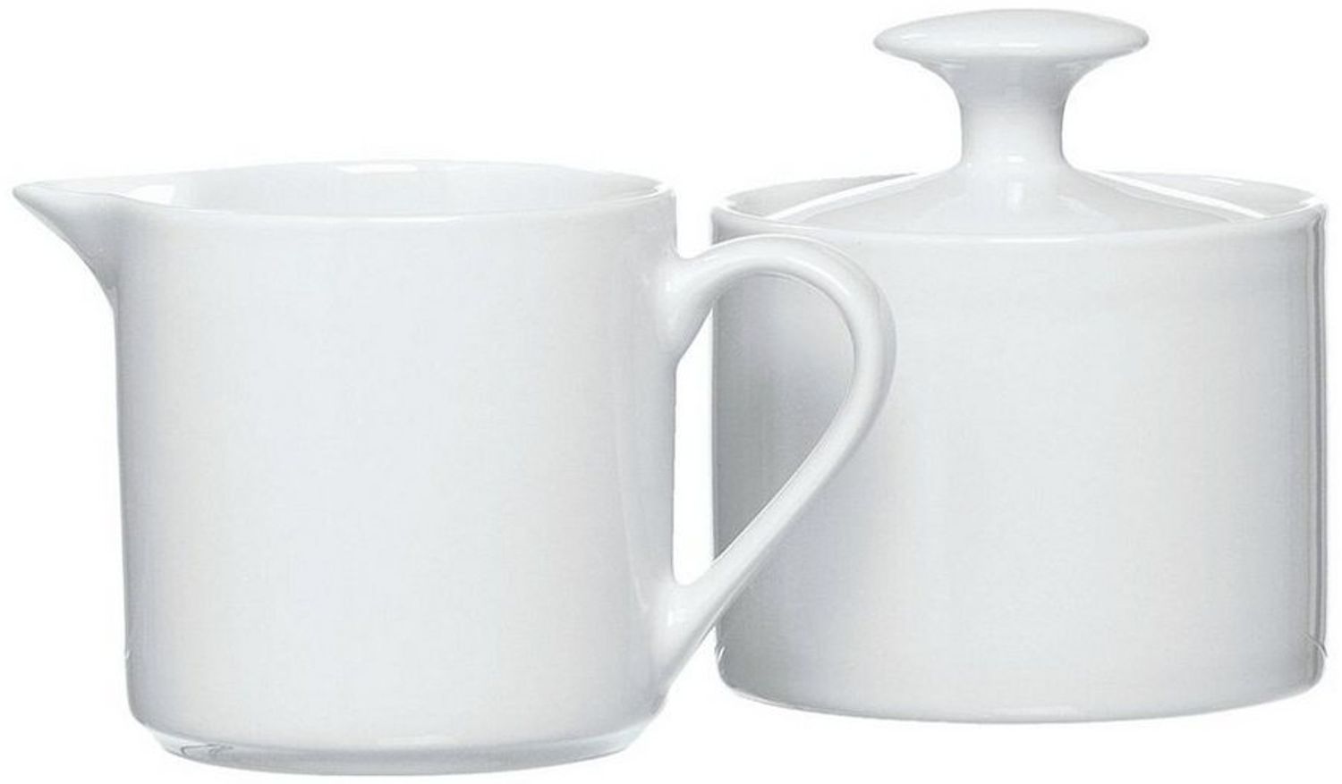 Ritzenhoff & Breker Milch- und Zuckerset Bianco (2-tlg), Porzellan, 180 ml, spülmaschinen-/ mikrowellengeeignet Bild 1