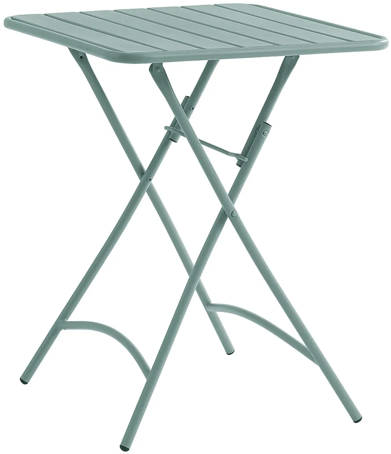 Vente-unique - MIRMANDE Garden dining set Metall Grün - B 60 cm x H 73 cm x L 60 cm Bild 1