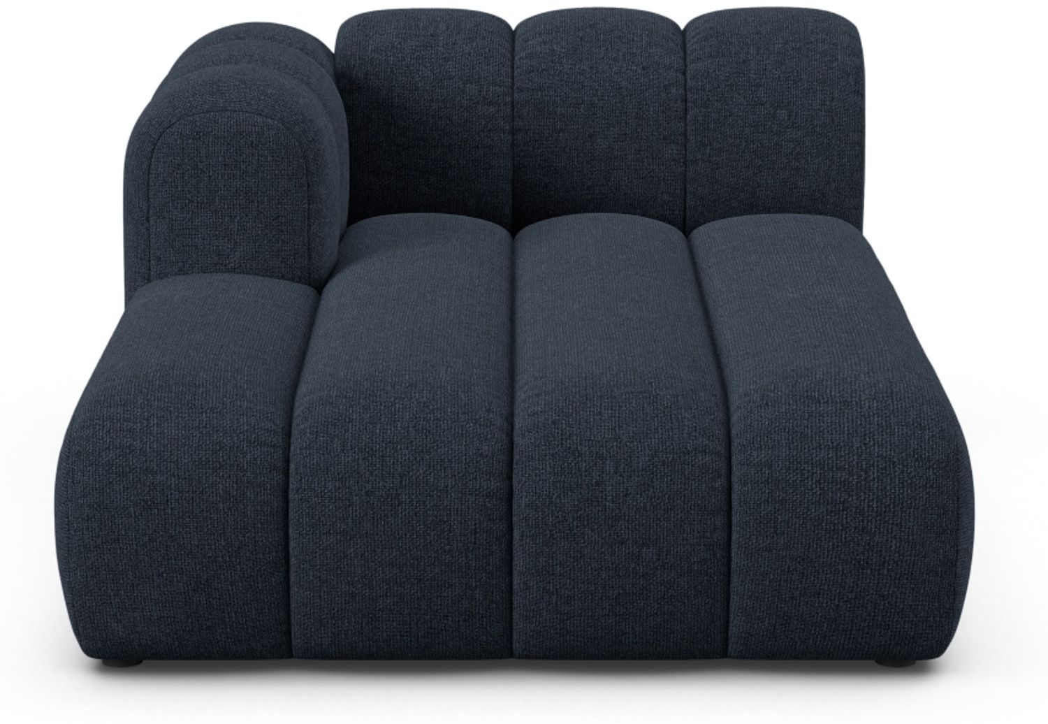 Micadoni Recamiere Lupine 2-Sitzer Links Chenille Eden Marineblau Bild 1