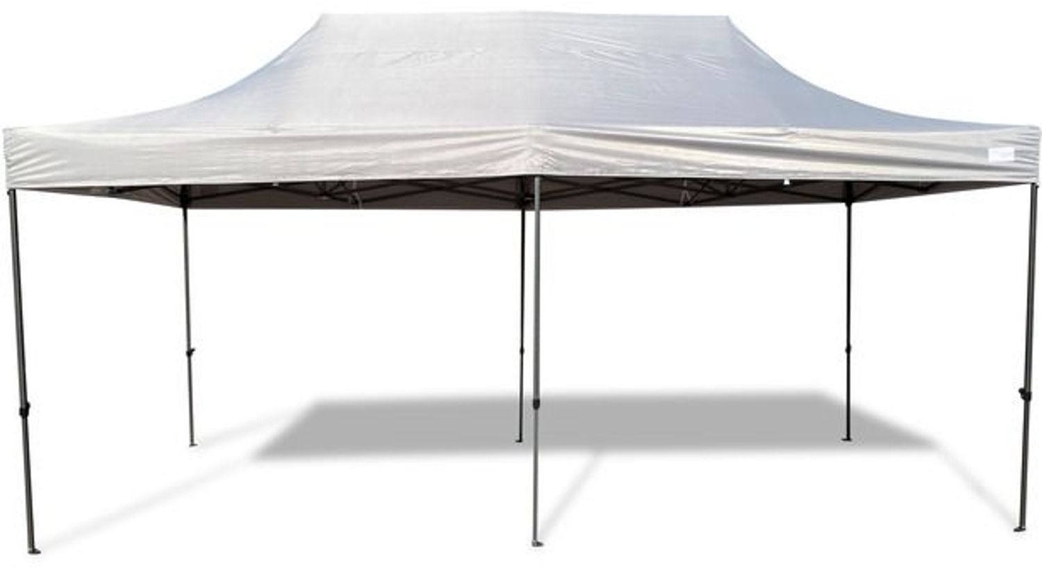 Grasekamp Faltpavillon 3x6 m Modena Grau extra starkes Gestell grau Bild 1