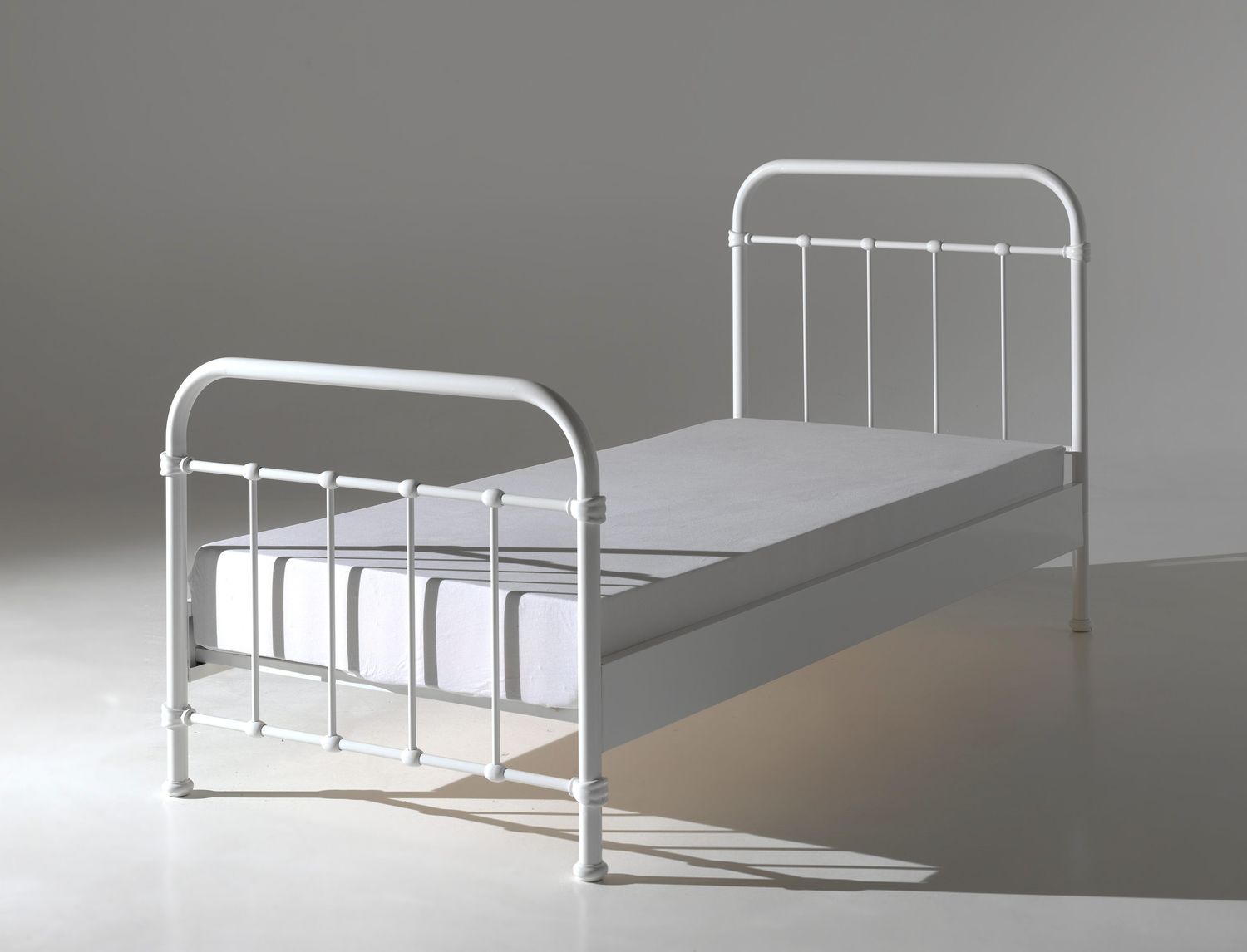 Vipack 'New York' Einzelbett weiß, 90x200 cm Bild 1