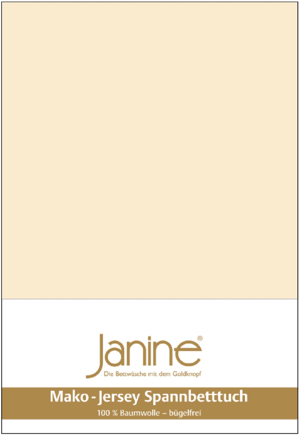 Janine Mako Jersey Spannbetttuch Bettlaken 180 - 200 x 200 cm OVP 5007 27 leinen Bild 1