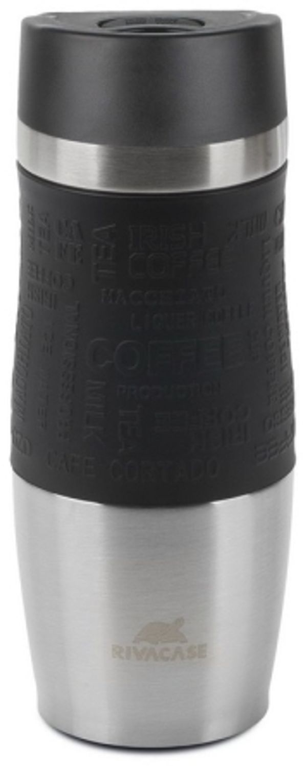 Rivacase 90346SL Schwarz Edelstahl Kunststoff Silikon Edelstahl Kunststoff 24 h 12 h 0 38 ml Bild 1