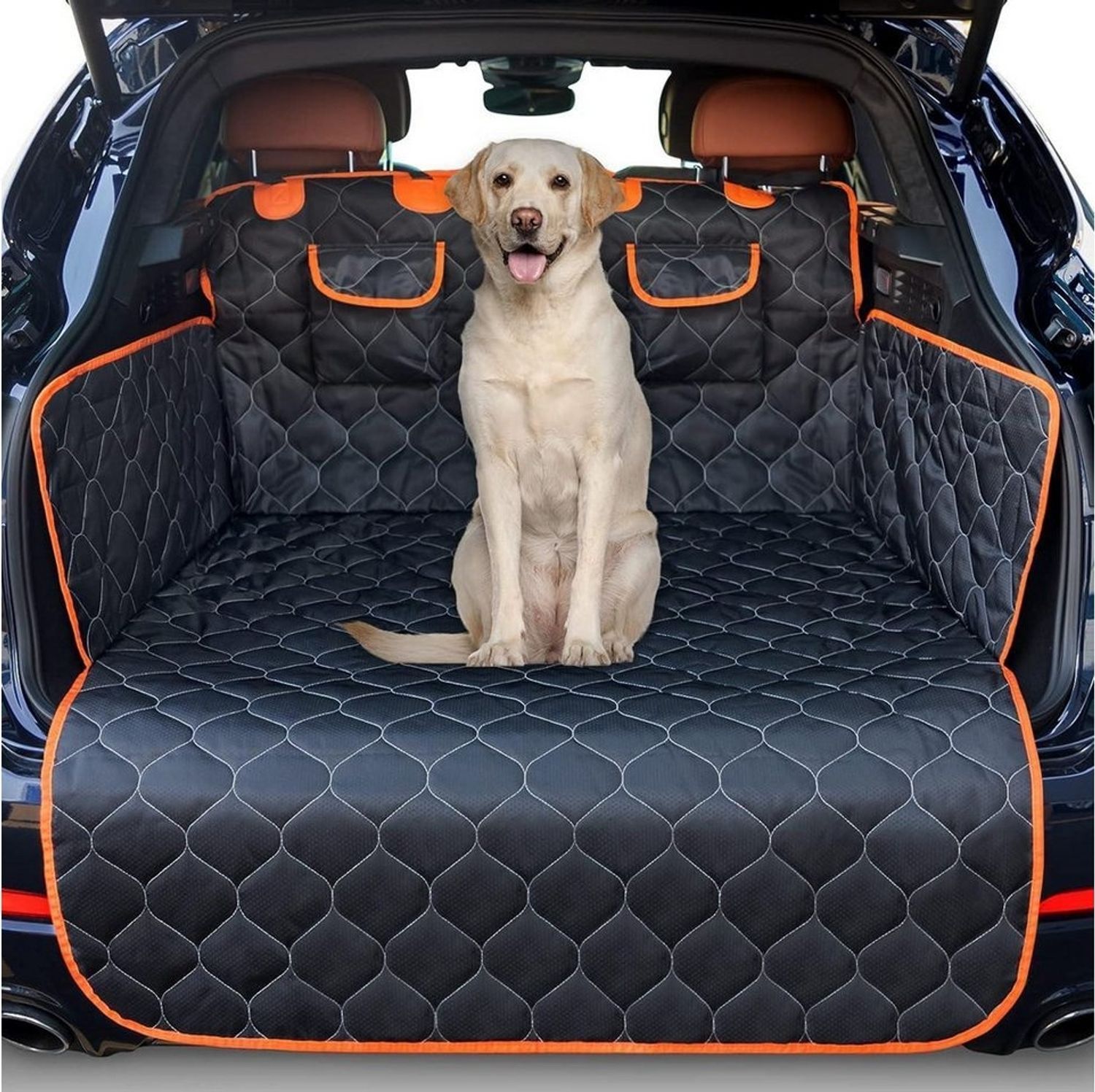 LuxusKollektion Tier-Kofferraumschutzdecke Kofferraumschutz Hund Wasserdicht Universal - 185 x 105 cm Bild 1