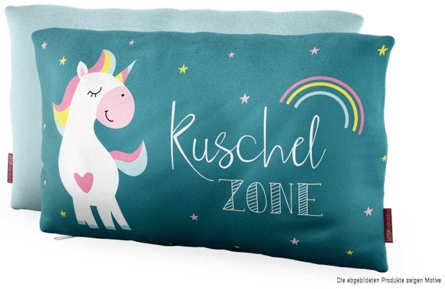 La Vida Geschenk für Dich Dekokissen La Vida Dekokissen Unicorn, Kissenhülle mit Füllung Bild 1