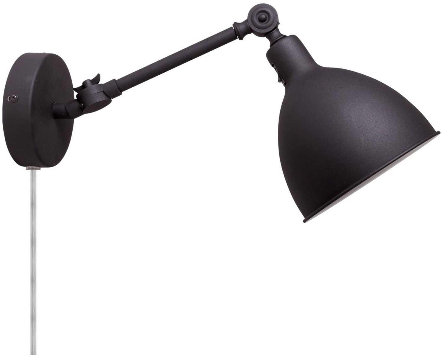 By Rydéns 4300120-4007 Wandleuchte Bazar mini schwarz matt Bild 1