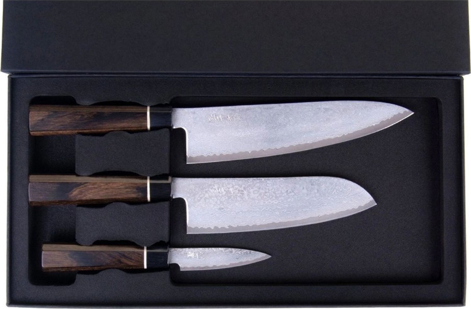 Suncraft Suncraft Satz schwarzer Senzo-Messer in einer Geschenkbox BD050402 Bild 1