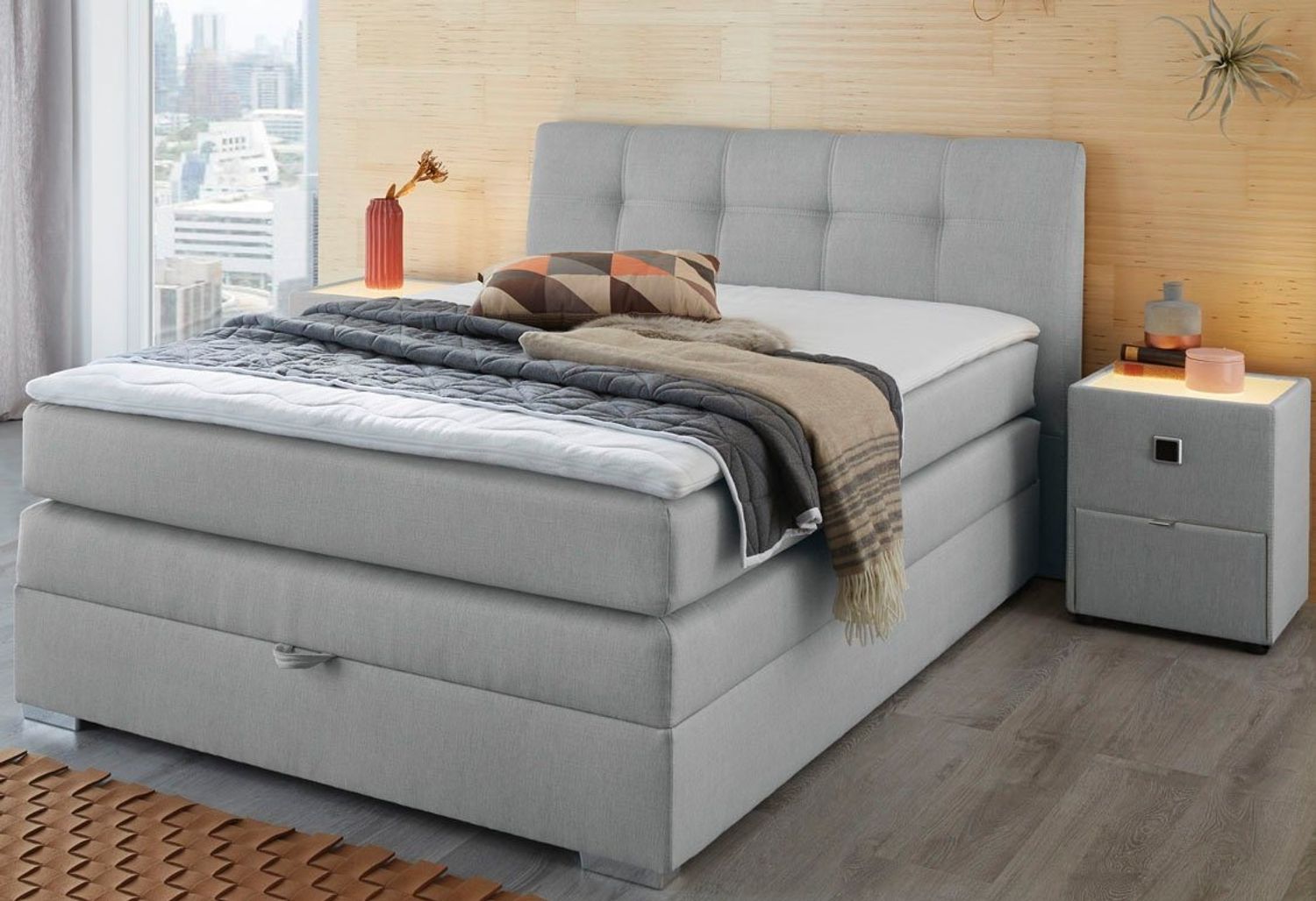 Jockenhöfer Boxspringbett AMELIE 140x200 cm Bild 1